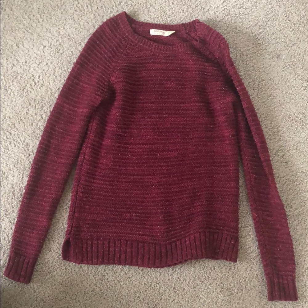 Maroon Sweater